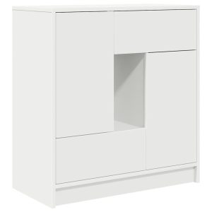 Kredens Biały Materiał drewnopochodny vidaXL 569467 Kredens Biały Materiał drewnopochodny vidaXL 569467