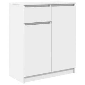 Kredens Biały Materiał drewnopochodny vidaXL 569493 Kredens Biały Materiał drewnopochodny vidaXL 569493