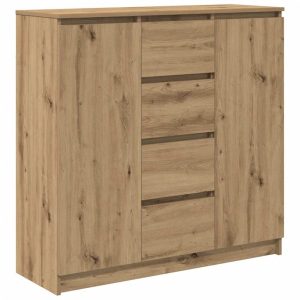 Kredens Brąz Materiał drewnopochodny vidaXL 569443
