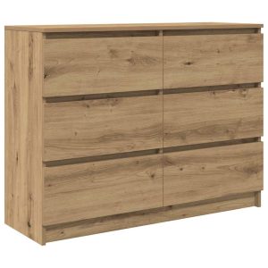 Kredens Brąz Materiał drewnopochodny vidaXL 569861 Kredens Brąz Materiał drewnopochodny vidaXL 569861