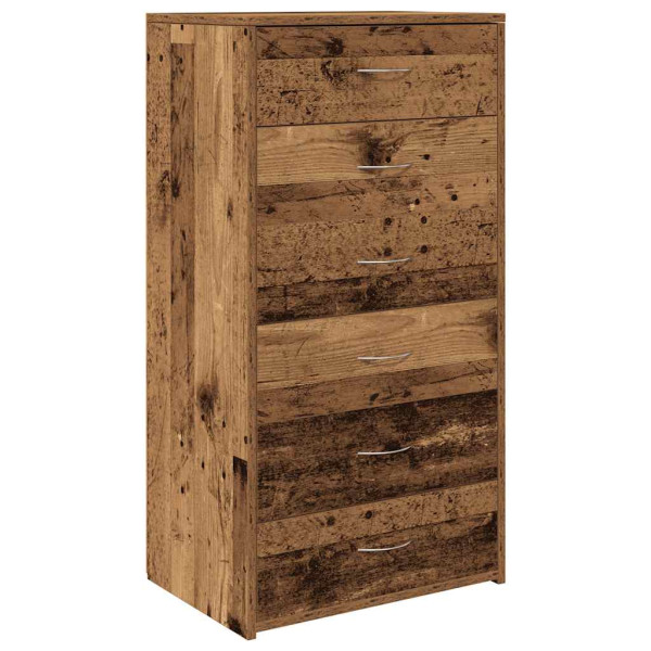 Kredens Brąz Materiał drewnopochodny vidaXL 569899