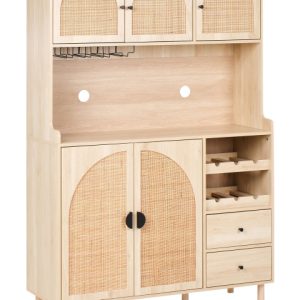 Kredens CAMPBELLTON 120 cm Jasnobrązowy 727547 Kredens CAMPBELLTON 120 cm Jasnobrązowy 727547
