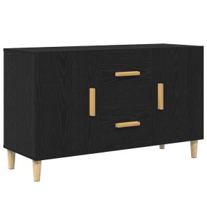 Kredens Czarny Materiał drewnopochodny vidaXL 569381 Kredens Czarny Materiał drewnopochodny vidaXL 569381