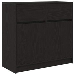 Kredens Czarny Materiał drewnopochodny vidaXL 569481 Kredens Czarny Materiał drewnopochodny vidaXL 569481