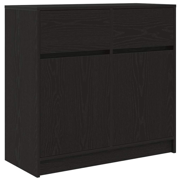 Kredens Czarny Materiał drewnopochodny vidaXL 569481