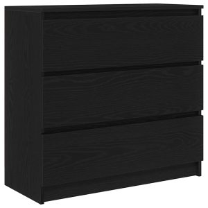Kredens Czarny Materiał drewnopochodny vidaXL 569489 Kredens Czarny Materiał drewnopochodny vidaXL 569489
