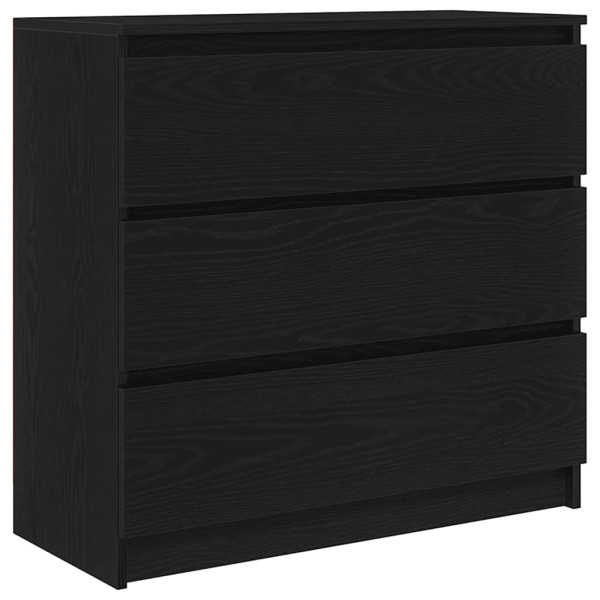 Kredens Czarny Materiał drewnopochodny vidaXL 569489