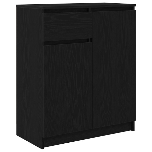 Kredens Czarny Materiał drewnopochodny vidaXL 569496
