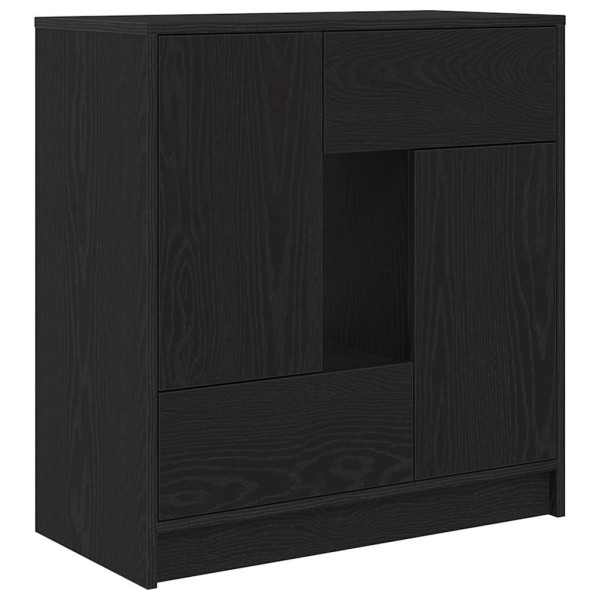 Kredens Czarny Materiał drewnopochodny vidaXL 569515