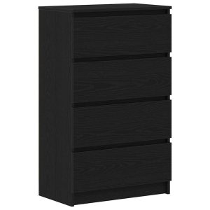 Kredens Czarny Materiał drewnopochodny vidaXL 569532 Kredens Czarny Materiał drewnopochodny vidaXL 569532