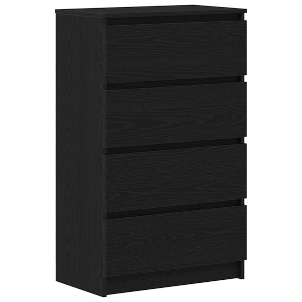 Kredens Czarny Materiał drewnopochodny vidaXL 569532