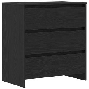 Kredens Czarny Materiał drewnopochodny vidaXL 569546 Kredens Czarny Materiał drewnopochodny vidaXL 569546