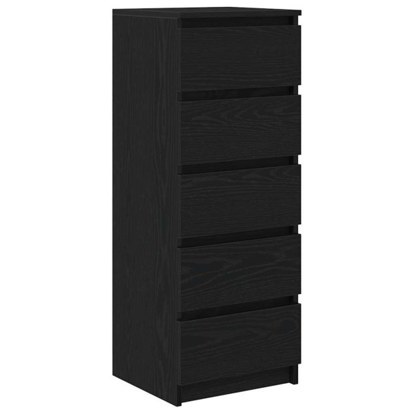 Kredens Czarny Materiał drewnopochodny vidaXL 569392
