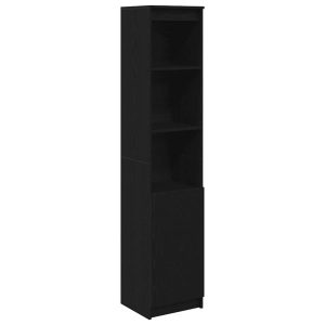 Kredens Czarny Materiał drewnopochodny vidaXL 569586 Kredens Czarny Materiał drewnopochodny vidaXL 569586