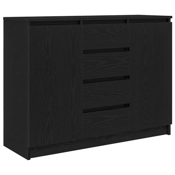 Kredens Czarny Materiał drewnopochodny vidaXL 569874