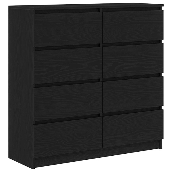Kredens Czarny Materiał drewnopochodny vidaXL 569900