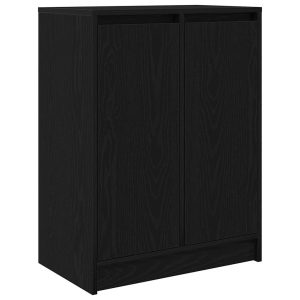 Kredens Czarny Materiał drewnopochodny vidaXL 569398 Kredens Czarny Materiał drewnopochodny vidaXL 569398