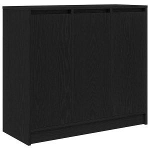 Kredens Czarny Materiał drewnopochodny vidaXL 569913 Kredens Czarny Materiał drewnopochodny vidaXL 569913