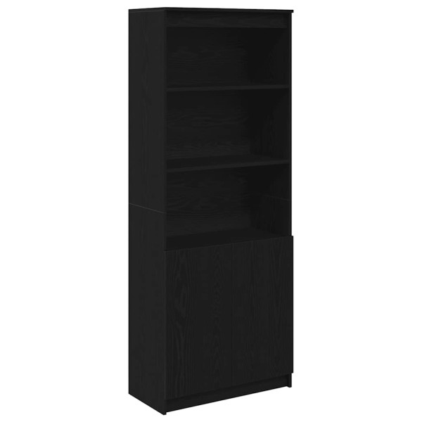 Kredens Czarny Materiał drewnopochodny vidaXL 569941
