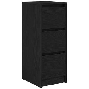 Kredens Czarny Materiał drewnopochodny vidaXL 569420 Kredens Czarny Materiał drewnopochodny vidaXL 569420