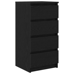 Kredens Czarny Materiał drewnopochodny vidaXL 569434 Kredens Czarny Materiał drewnopochodny vidaXL 569434