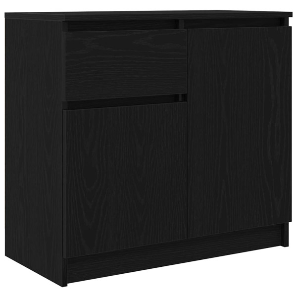 Kredens Czarny Materiał drewnopochodny vidaXL 569445