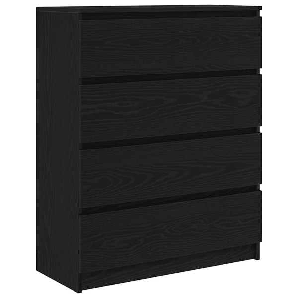 Kredens Czarny Materiał drewnopochodny vidaXL 569461