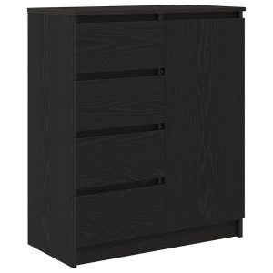 Kredens Czarny Materiał drewnopochodny vidaXL 569463 Kredens Czarny Materiał drewnopochodny vidaXL 569463