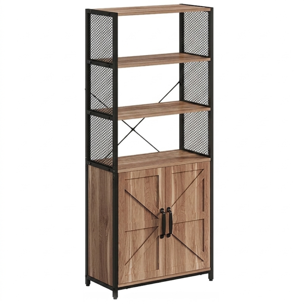 Kredens jasny brąz loft industrialny stojąca szafka regał komoda 151 cm 1073344