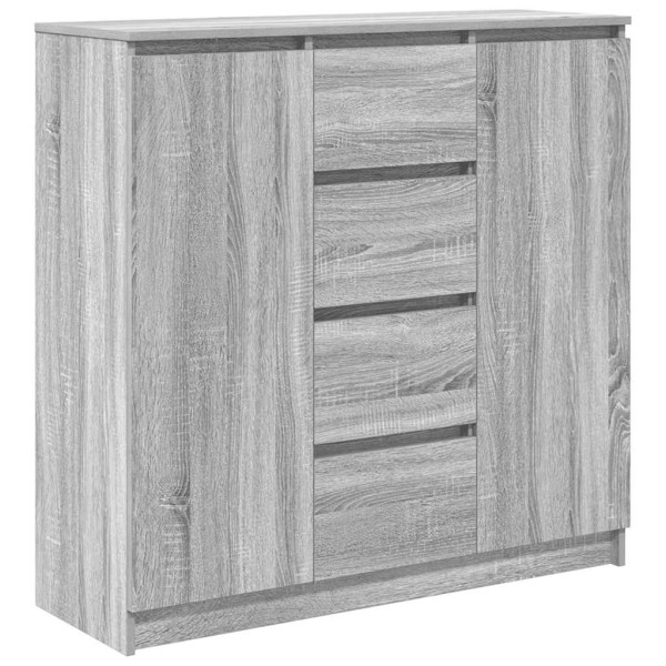 Kredens Szary Materiał drewnopochodny vidaXL 569466