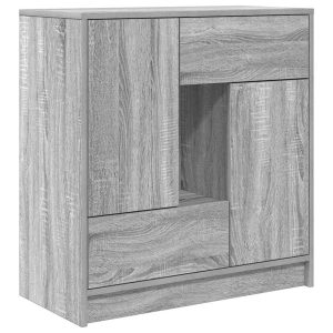 Kredens Szary Materiał drewnopochodny vidaXL 569510 Kredens Szary Materiał drewnopochodny vidaXL 569510