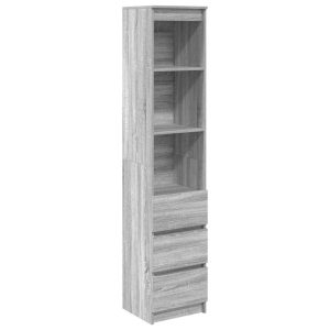 Kredens Szary Materiał drewnopochodny vidaXL 569576 Kredens Szary Materiał drewnopochodny vidaXL 569576