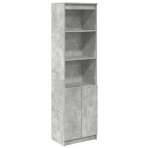 Kredens Szary Materiał drewnopochodny vidaXL 569587 Kredens Szary Materiał drewnopochodny vidaXL 569587