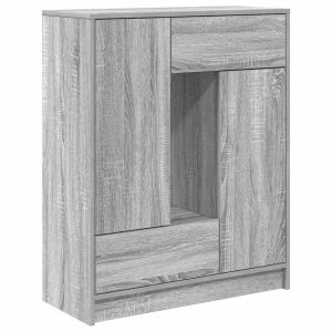 Kredens Szary Materiał drewnopochodny vidaXL 569869 Kredens Szary Materiał drewnopochodny vidaXL 569869