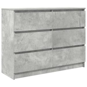 Kredens Szary Materiał drewnopochodny vidaXL 569875 Kredens Szary Materiał drewnopochodny vidaXL 569875