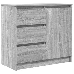 Kredens Szary Materiał drewnopochodny vidaXL 569884 Kredens Szary Materiał drewnopochodny vidaXL 569884