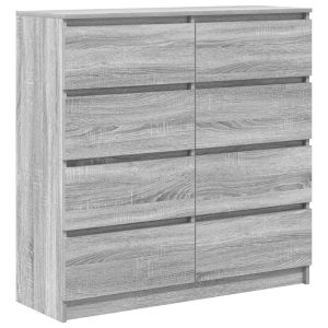 Kredens Szary Materiał drewnopochodny vidaXL 569895 Kredens Szary Materiał drewnopochodny vidaXL 569895