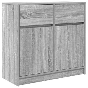 Kredens Szary Materiał drewnopochodny vidaXL 569437 Kredens Szary Materiał drewnopochodny vidaXL 569437