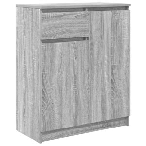 Kredens Szary Materiał drewnopochodny vidaXL 569439 Kredens Szary Materiał drewnopochodny vidaXL 569439