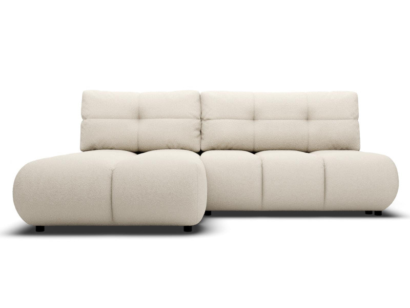 Kremowy narożnik bubble do małego salonu VETTO 990738