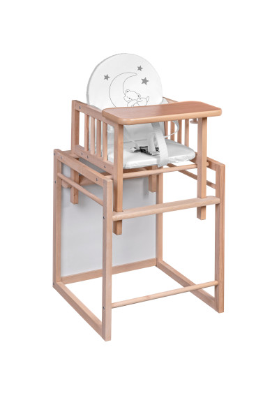 Krzesełko do karmienia, malowania 2w1 WIKTORIA - Miś OB-016 966139