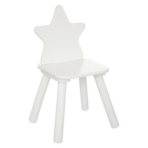 Krzesełko DOUCEUR z oparciem w kształcie gwiazdki, 32 x 31,5 x 50 cm 572024 Krzesełko DOUCEUR z oparciem w kształcie gwiazdki, 32 x 31,5 x 50 cm 572024