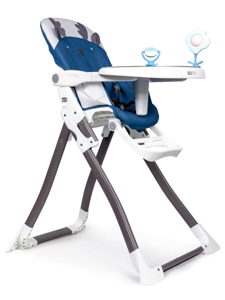 Krzesełko fotelik do karmienia składany ECOTOYS 969811