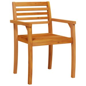 Krzesła ogrodowe, 2 szt., 59x55x85 cm, lite drewno akacjowe 669374 Krzesła ogrodowe, 2 szt., 59x55x85 cm, lite drewno akacjowe 669374