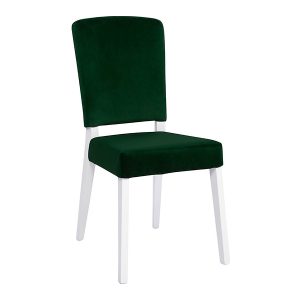 Krzesło Alameda welurowe zielone 38245 Krzesło Alameda welurowe zielone 38245