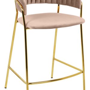 Krzesło barowe MARGO 65 khaki / beżowe 158539
