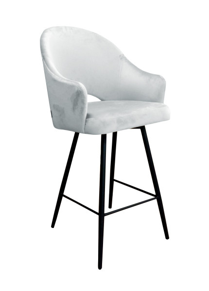 Krzesło barowe Velvet czarna p 120553