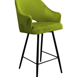 Krzesło barowe Velvet czarna p 120441 Krzesło barowe Velvet czarna p 120441