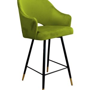 Krzesło barowe Velvet czarna p 120459 Krzesło barowe Velvet czarna p 120459