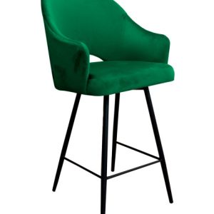 Krzesło barowe Velvet czarna p 120465 Krzesło barowe Velvet czarna p 120465